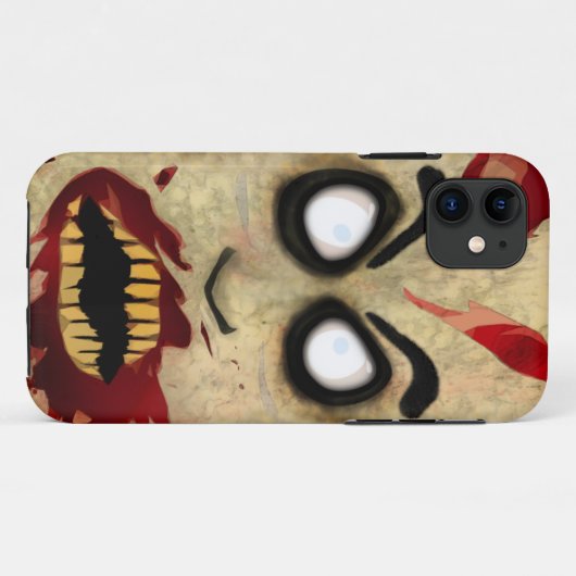 Zombie Phone Case-Mate iPhone Case (Achterkant (horizontaal))