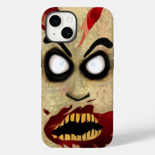 Zombie Phone Case-Mate iPhone Case (Achterkant)