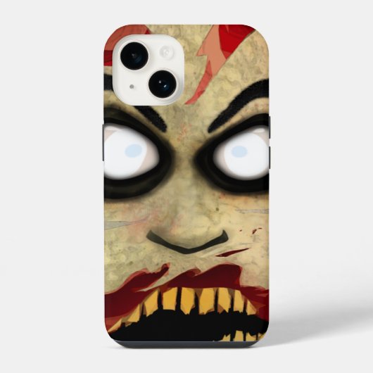 Zombie Phone iPhone Hoesje (Achterkant)