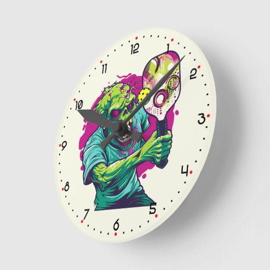  Zombie Pickleball  Ronde Klok (Hoek)