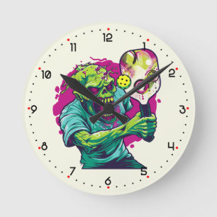 Zombie Pickleball Ronde Klok