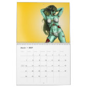 Zombie Pin-Up Agenda 2014 Kalender (Mar 2027)
