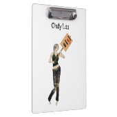 Zombie Pin Up Meisje Protest I Klembord (Rechts)