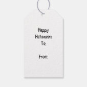 Zombie Pin Up Meisje Protest II Gift Label Cadeaulabel (Achterkant)