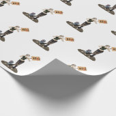 Zombie Pin Up Meisje Protest II inpakpapier (Hoek)