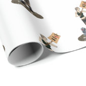 Zombie Pin Up Meisje Protest II inpakpapier (Rol Hoek)