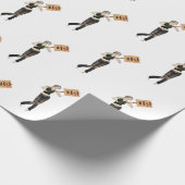 Zombie Pin Up Meisje Protest Ik Wrapping Papier (Hoek)