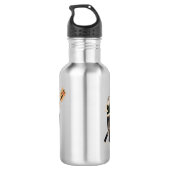 Zombie Pin Up Meisje Protest In Waterfles Waterfles (Achterkant)