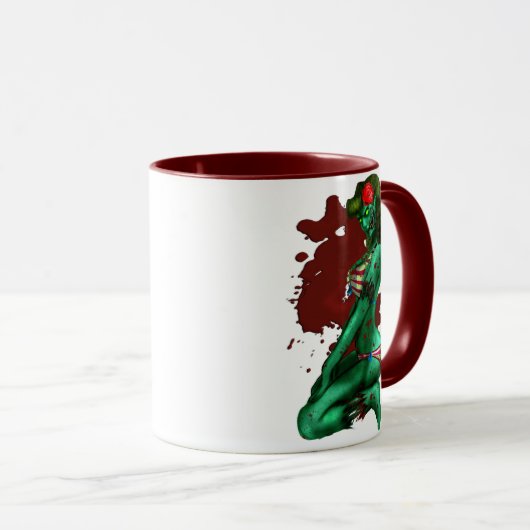 Zombie Pin-Up-Mok Mok (Voorkant rechts)