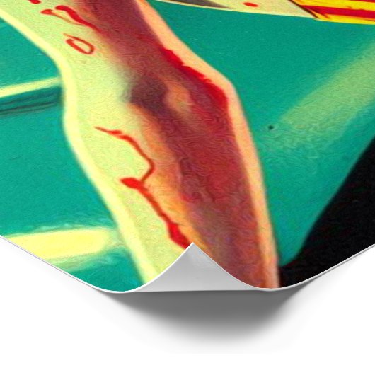 Zombie Pin-up Poster (Hoek)