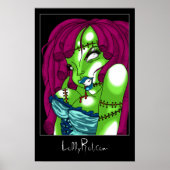 Zombie Pin-up Poster (Voorkant)
