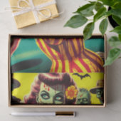 Zombie Pin-up Tissuepapier (Geschenk)