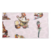 Zombie Pin Ups Kussensloop (Achterkant)