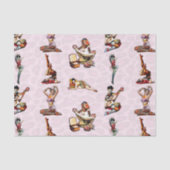 Zombie Pin Ups Tissuepapier (Voorkant)