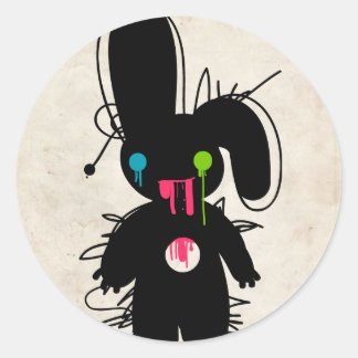 Zombie Piñata Ronde Sticker