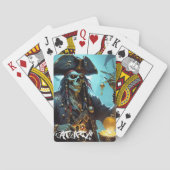 Zombie Pirate Classic speelkaarten (Achterkant)
