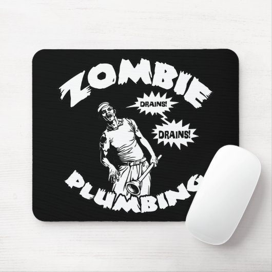 Zombie Plumbing Muismat (Met muis)
