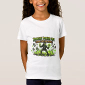 Zombie Power Up Gamer Grafisch T-shirt (Voorkant)
