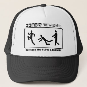 Zombie Preparaat voor langzaam design Trucker Pet