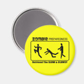 Zombie Preparaatheid voordeur langzamer ontwerp Magneet (Voorkant / Achterkant)