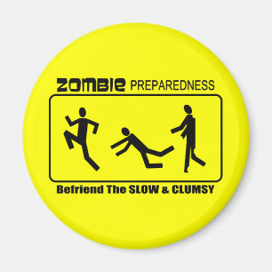 Zombie Preparaatheid voordeur langzamer ontwerp Magneet