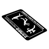 Zombie Preparedness Vriend Slow WHITE LG Design Magneet (Rechterzijde)