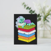 Zombie Princess en de erwt Briefkaart (Staand voorkant)
