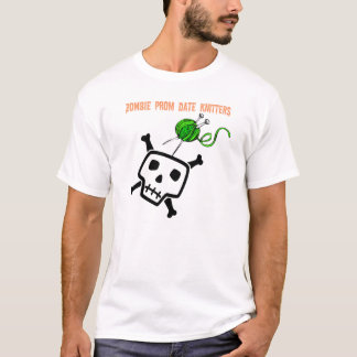 Zombie Prom Date Knitters T-shirt