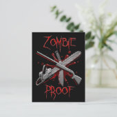 Zombie Proof-Briefkaarten Briefkaart (Staand voorkant)