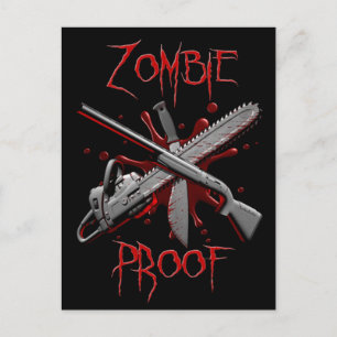 Zombie Proof-Briefkaarten Briefkaart
