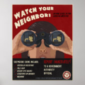 Zombie propaganda poster (Voorkant)