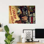 zombie propaganda poster (Thuiskantoor)