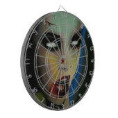 Zombie ProprofilInk Dart Board Dartbord (Voorkant Links)
