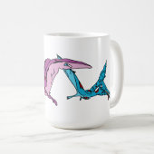 Zombie Pterodactyls Koffiemok (Voorkant rechts)
