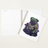 Zombie Pug � Undead Funny Halloween Dog Planner (Display)