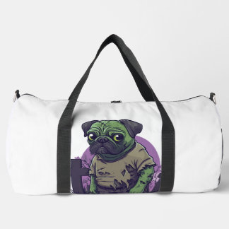 Zombie Pug � Undead Funny Halloween Dog Plunjezak