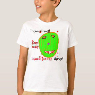 Zombie Pumpkin Trick or treat T-shirt