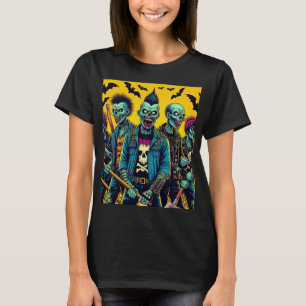 Zombie Punk Band T-shirt