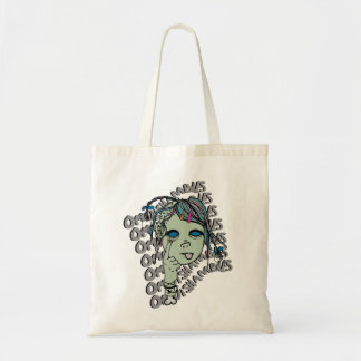 Zombie-Punk Logo Canvas tas