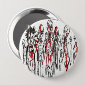 Zombie Punx Button (Voorkant /achterkant)