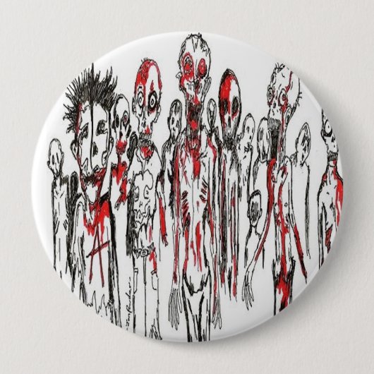 Zombie Punx Button (Voorkant)