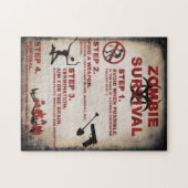 Zombie puzzel (Horizontaal)