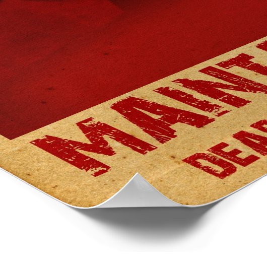 Zombie Quarantine Poster (Hoek)