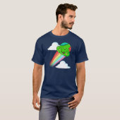 Zombie Rainbow Boost - Ice Cream Jump T-shirt (Voorkant volledig)