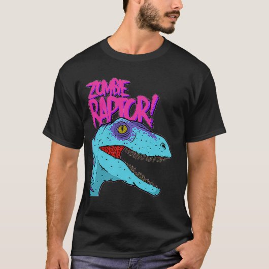 Zombie Raptor T-shirt (Voorkant)