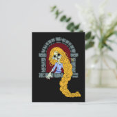 Zombie Rapunzel Briefkaart (Staand voorkant)