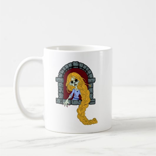 Zombie Rapunzel Koffiemok (Links)