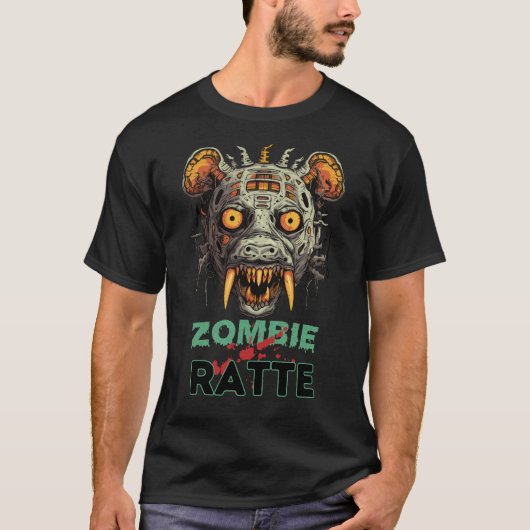 Zombie Ratte T-shirt (Voorkant)