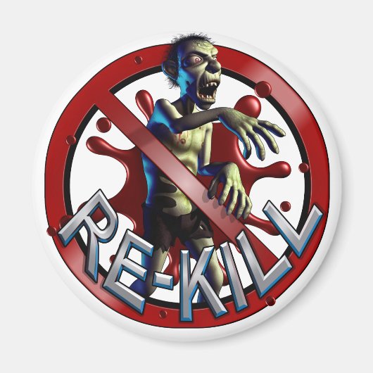 Zombie Re-Kill Magneten (Voorkant)