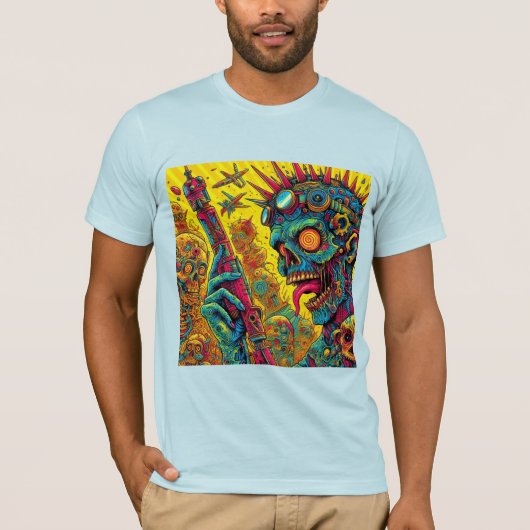 Zombie Rebellion: T-shirt (Voorkant)